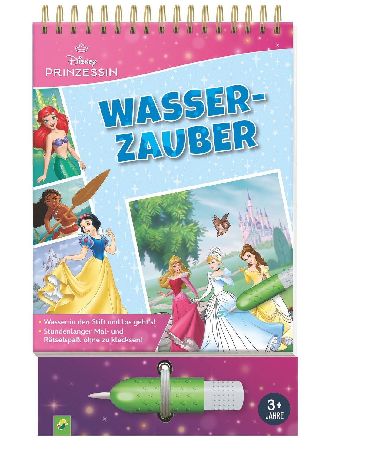 Disney Prinzessin Wasserzauber Malbuch - einfach mit Wasser malen / diverse
