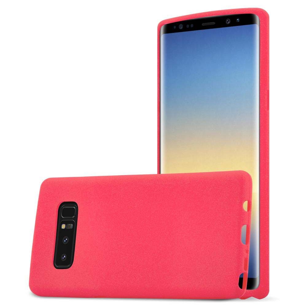 Cadorabo Handyhülle Samsung Galaxy NOTE 8 Samsung Galaxy NOTE 8, Flexible TPU Silikon Handy Schutzhülle - Hülle - ultra slim