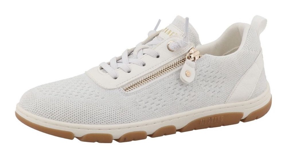 Mustang Shoes Sue Slip-On Sneaker Slipper, Freizeitschuh, Halbschuh mit elastischen Schnürsenkeln