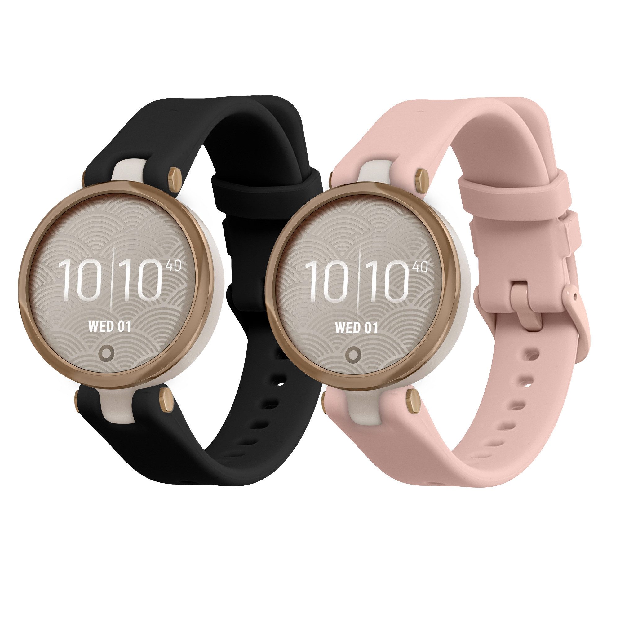 kwmobile Uhrenarmband 2x Sportarmband für Garmin Lily Sport, Armband TPU Silikon Set Fitnesstracker
