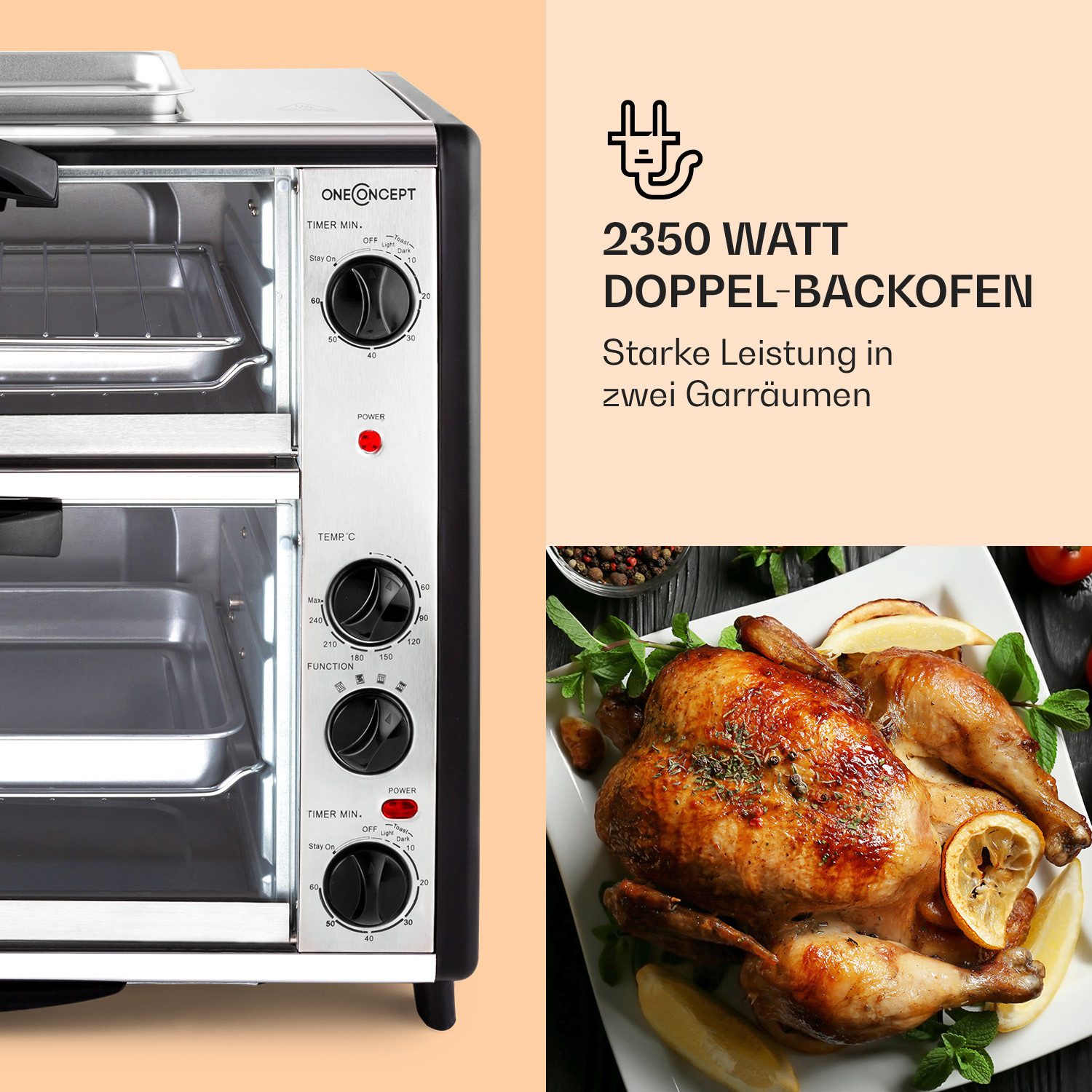 ONECONCEPT Minibackofen All-You-Can-Eat