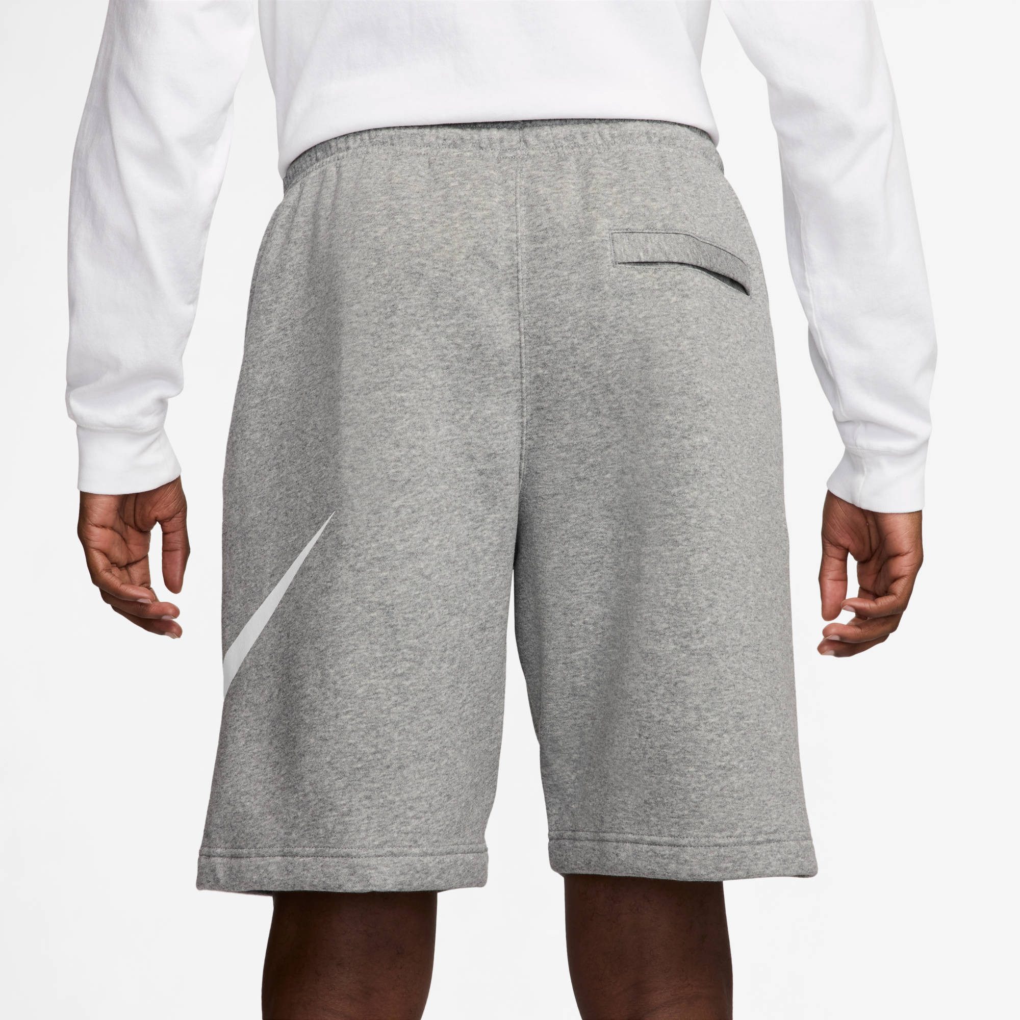 Nike Sportswear Shorts M N K CLUB BB SHORT GX Shorts-Schnitt, aus Baumwolle und Polyester, mit Kordelverschluss