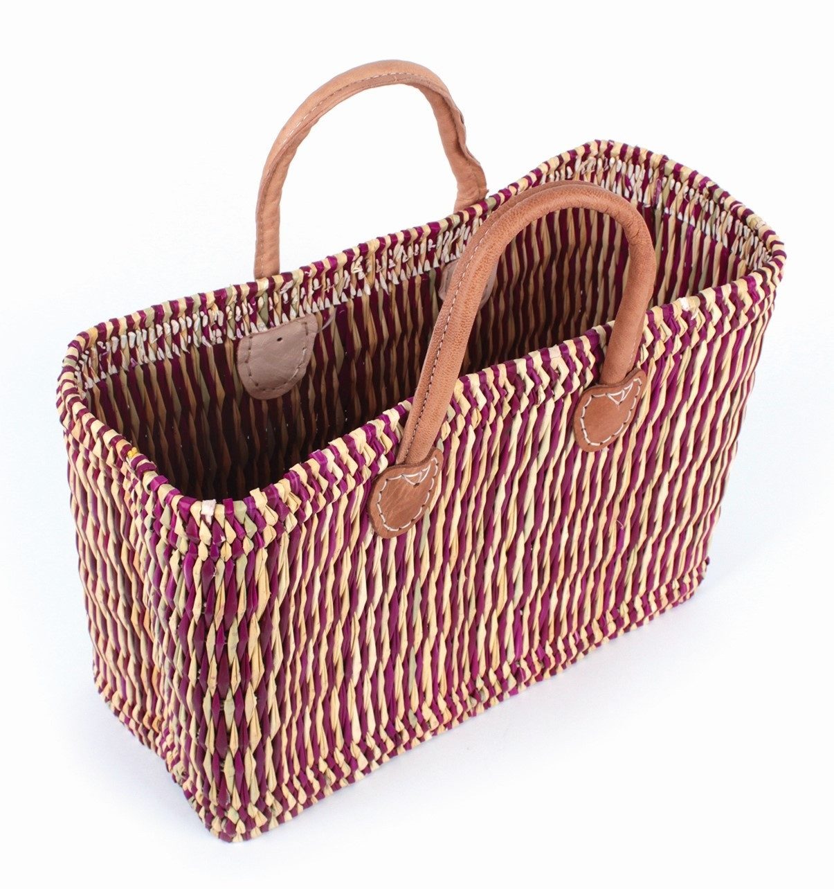 El Puente Einkaufskorb Souk-Tasche "Zebra", Handmade, Handmade