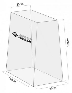Donic-Schildkröt Tischtennisnetz TT-Zubehör TISCHHÜLLE (PE) mit Reis