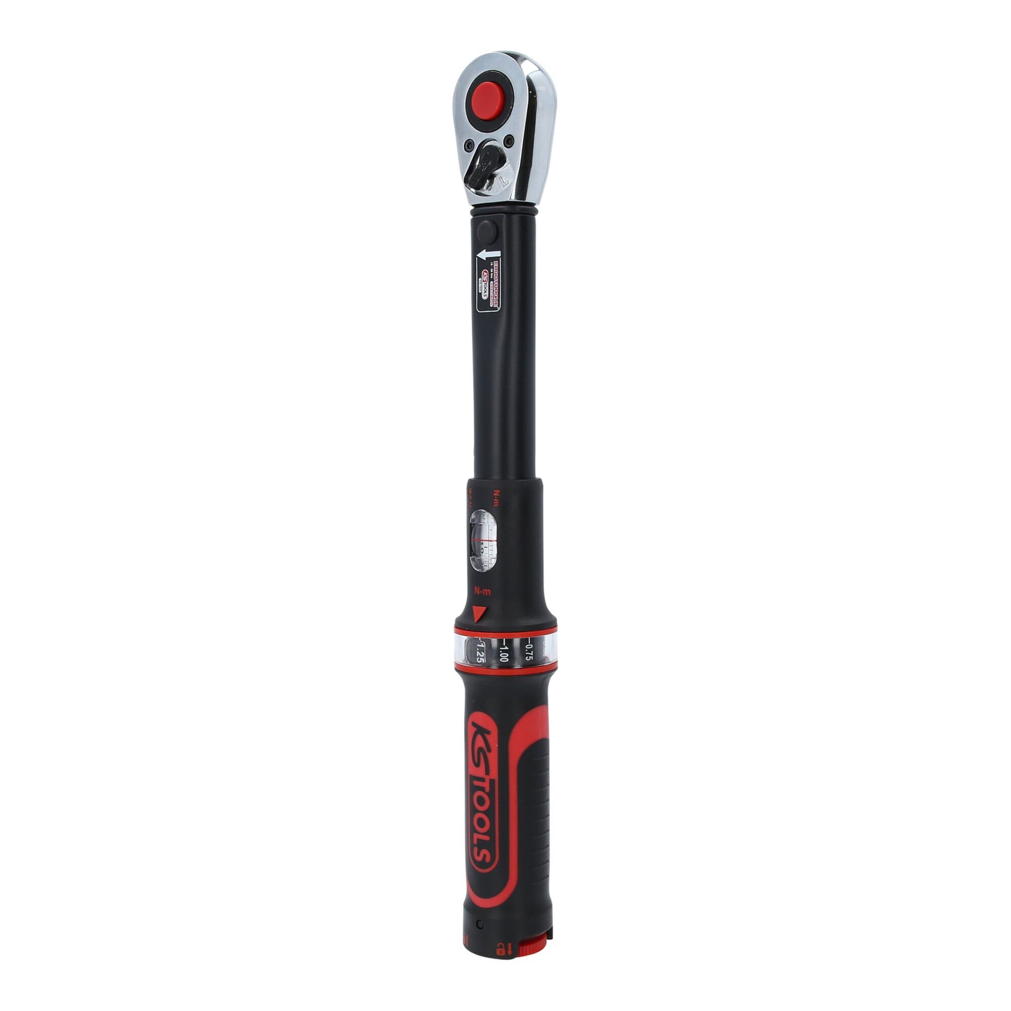 KS Tools Drehmomentschlüssel KS Tools 3/8" ERGOTORQUE®precision Ratschen-Drehmomentschlüssel, 10-50