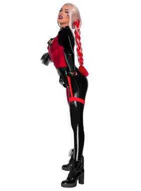 Leg Avenue Kostüm Sexy Harlequeen Kostüm, Heißer Bodysuit im Harley Quinn-Look