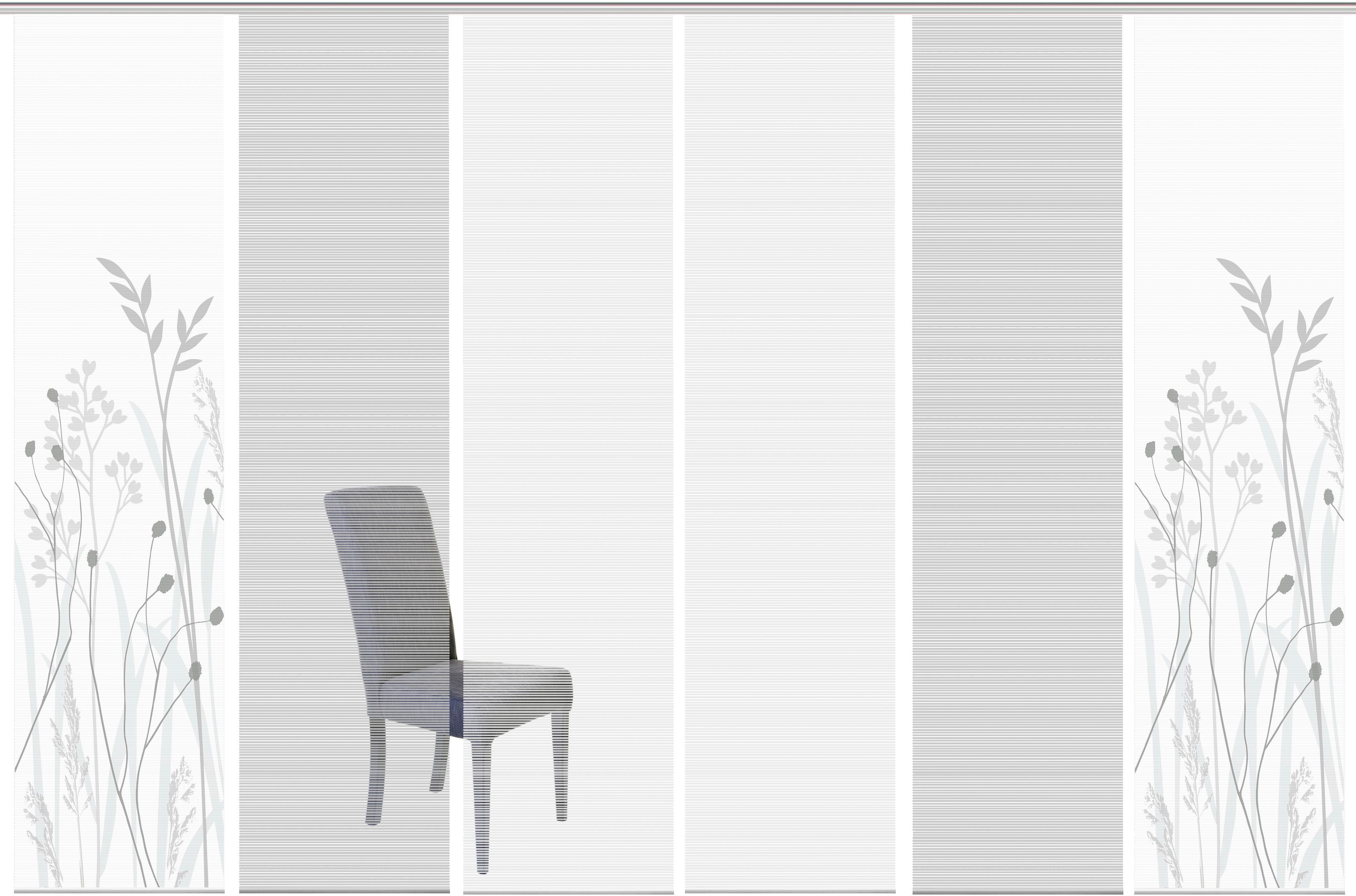 Vision S Schiebegardine GRASIL 6er SET, günstig online kaufen