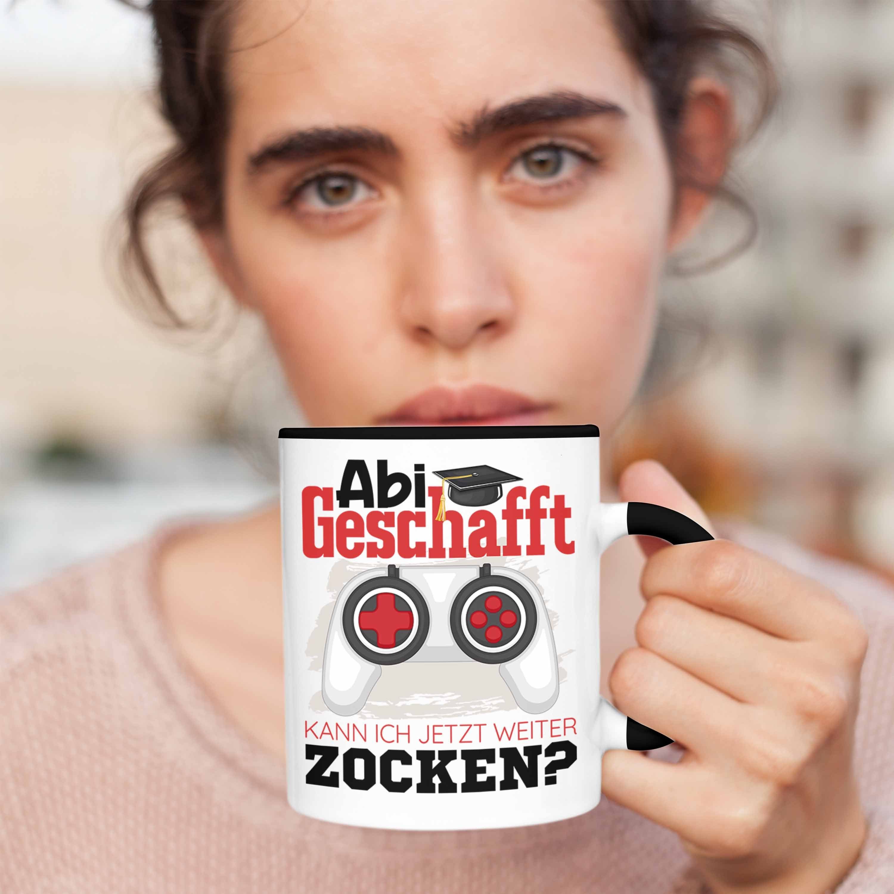 Abitur Bestanden Tasse Abi W Tasse Trendation Ich Geschenk Kann Geschafft Prüfung Jetzt Schwarz