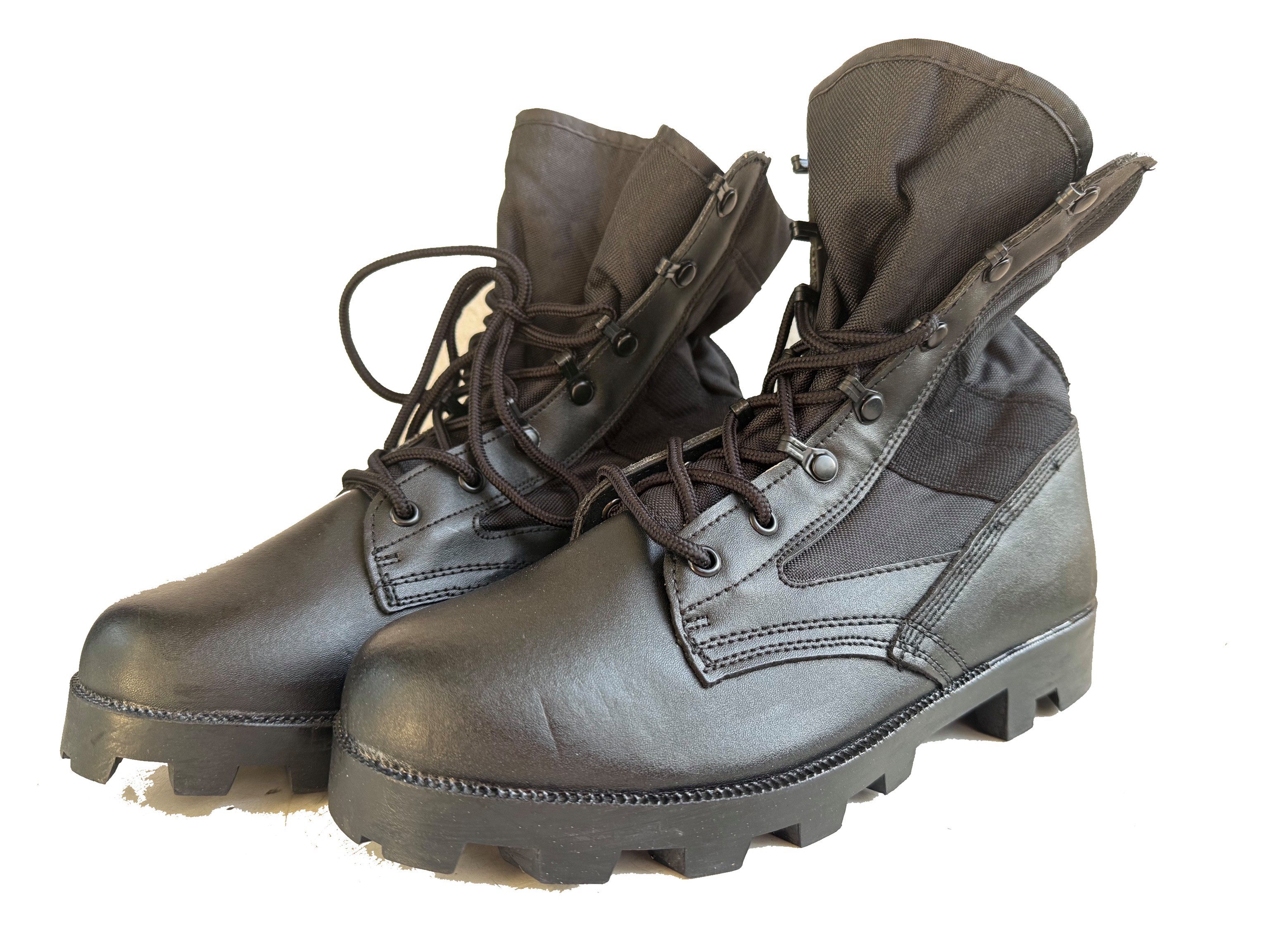 taktische Kampfstiefel, combat Boots, Spezialkräfte BW, schwarz Wanderstiefel