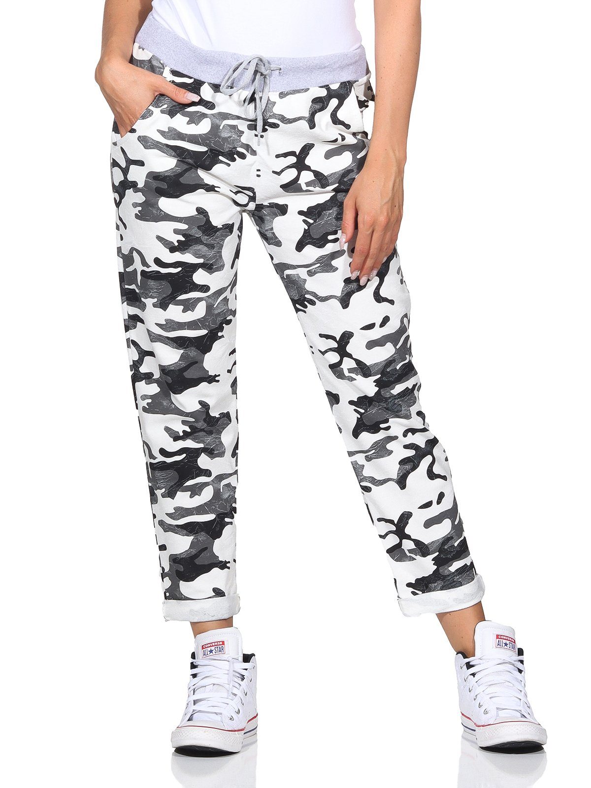 CLEO STYLE Jogginghose Damen Jogginghose 38 günstig online kaufen