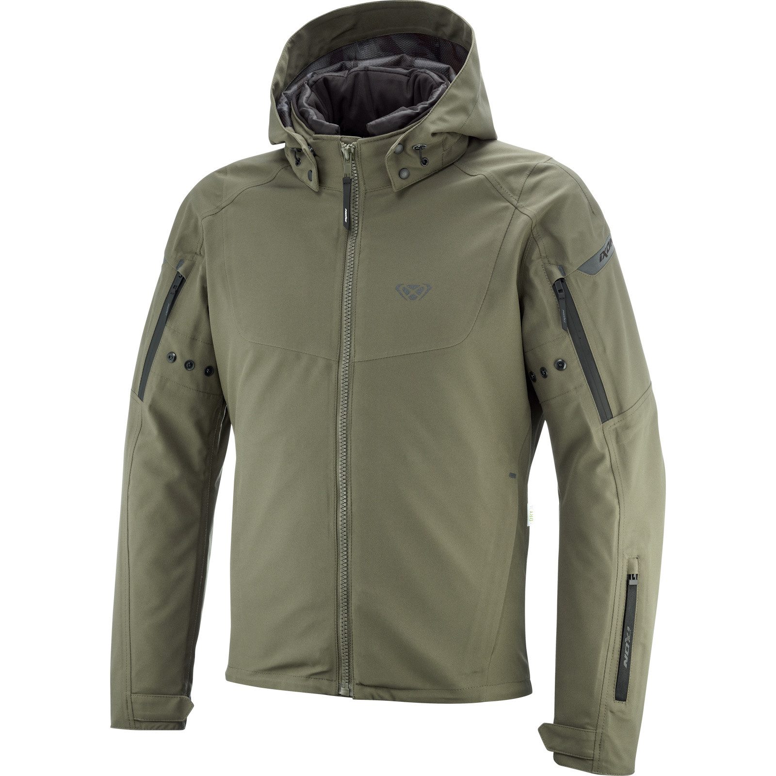 Ixon Motorradjacke Ixon Burning Motorradjacke Khaki XL atmungsaktiv