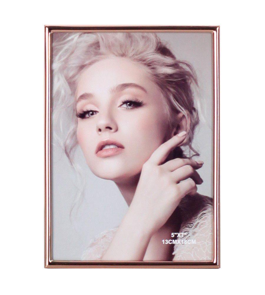 IDEAL TREND Bilderrahmen Berlin Metall Bilderrahmen Rose Gold Stahl Porträt Foto Rahmen. € 6,49