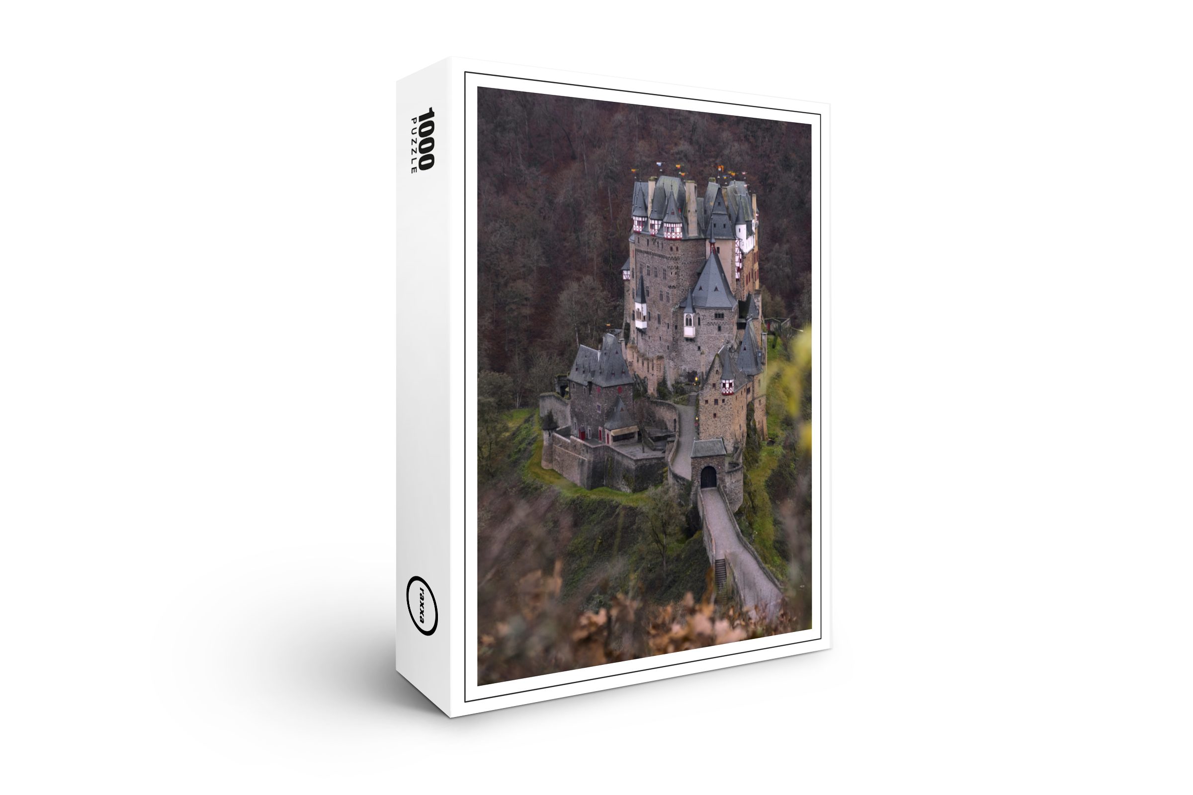 raxxa Puzzle Premium-Puzzle "Burg Eltz", FSC®, 1000 Puzzleteile