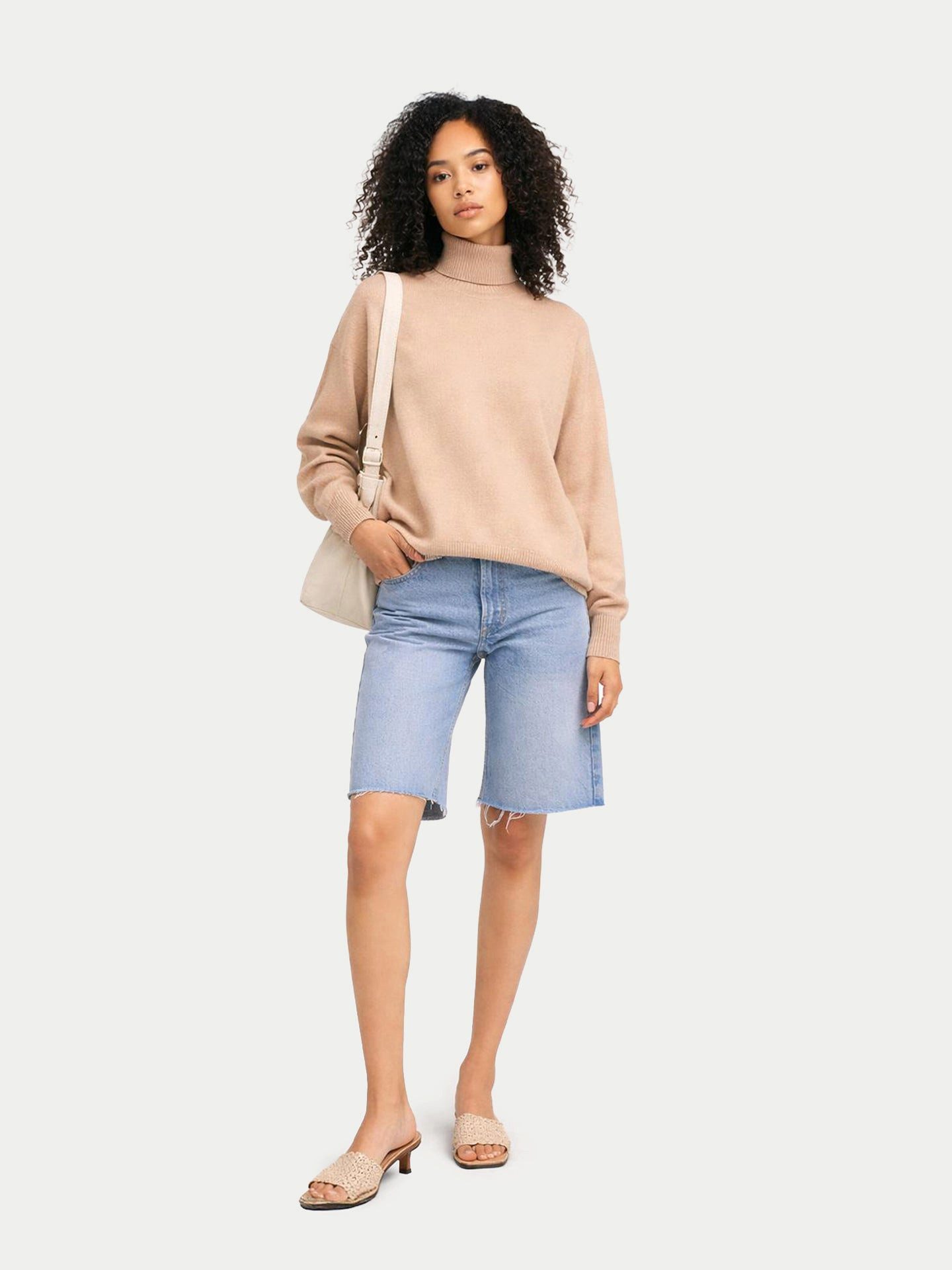 GOBI Cashmere Rollkragenpullover Damen Kaschmir Rollkragenpullover