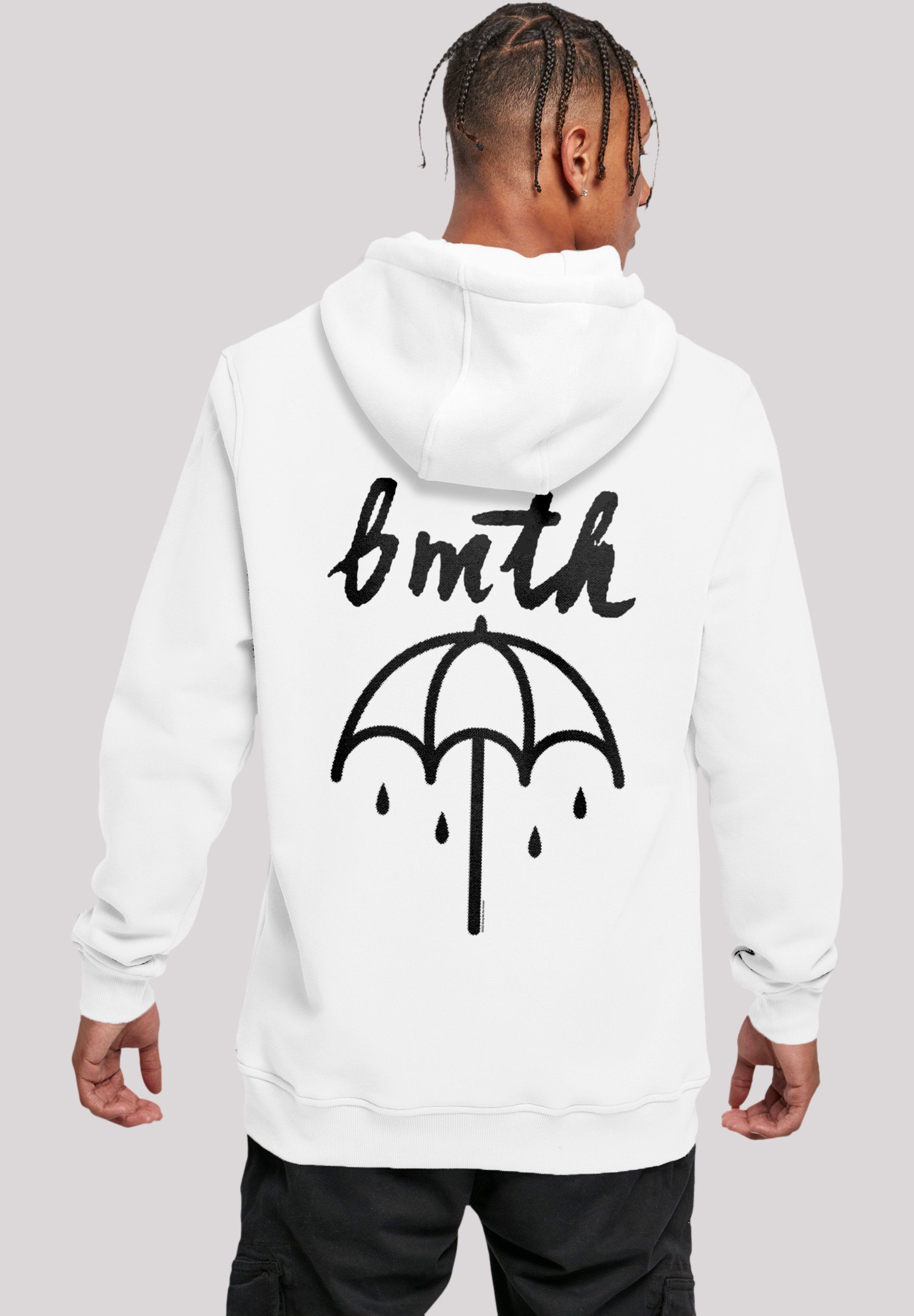 Rock- Kapuzenpullover größer bestellen F4NT4STIC Qualität, Metal Nummer Für Musik, Regular Umbrella Fit Band, Premium eine Band BMTH