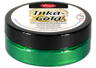 Viva Decor Blattgold Effektfarbe Inka Gold, 62,5 g