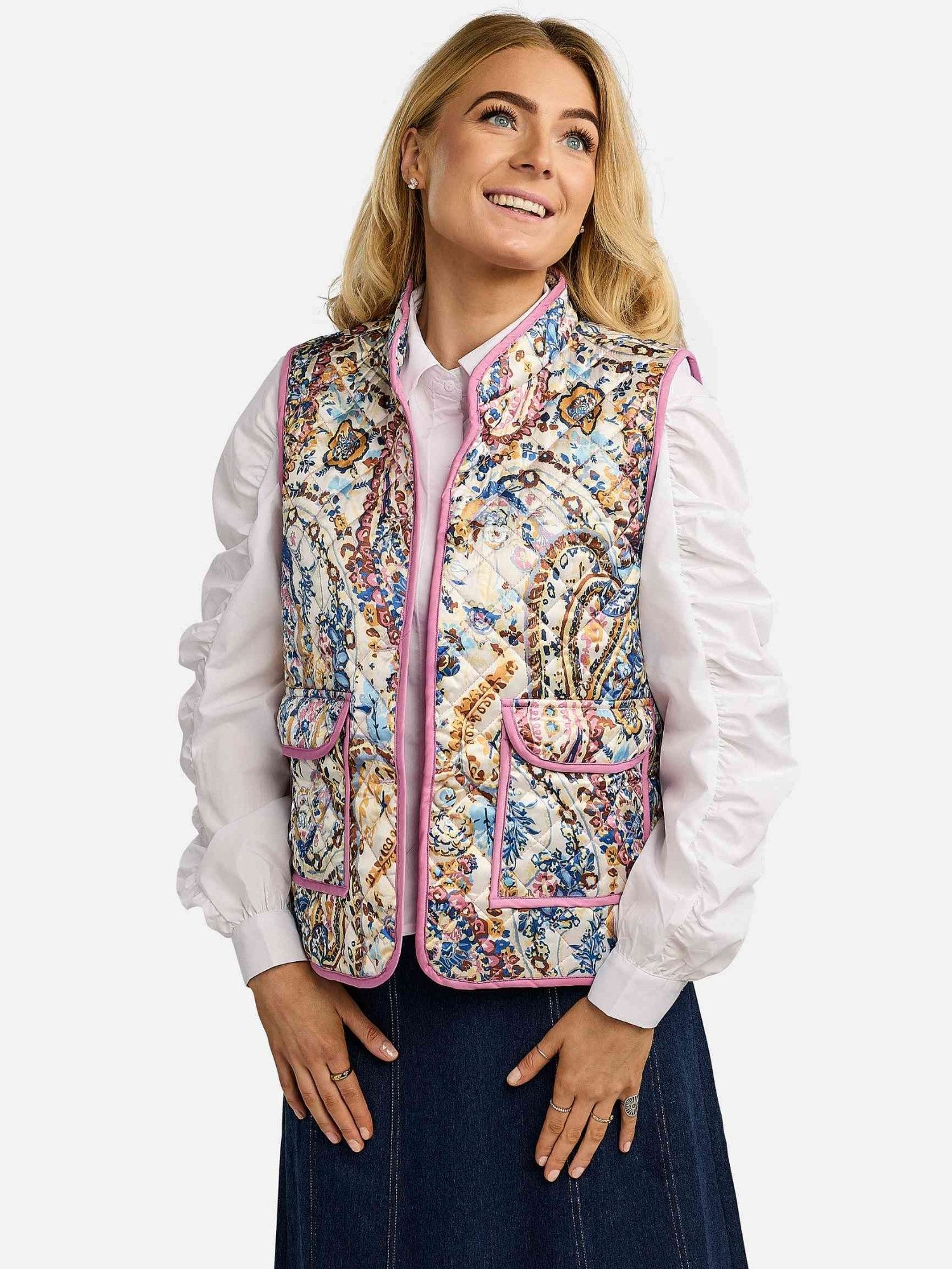 Liberté Essentiel Kurzweste Liberté Essentiel Vest MIMI