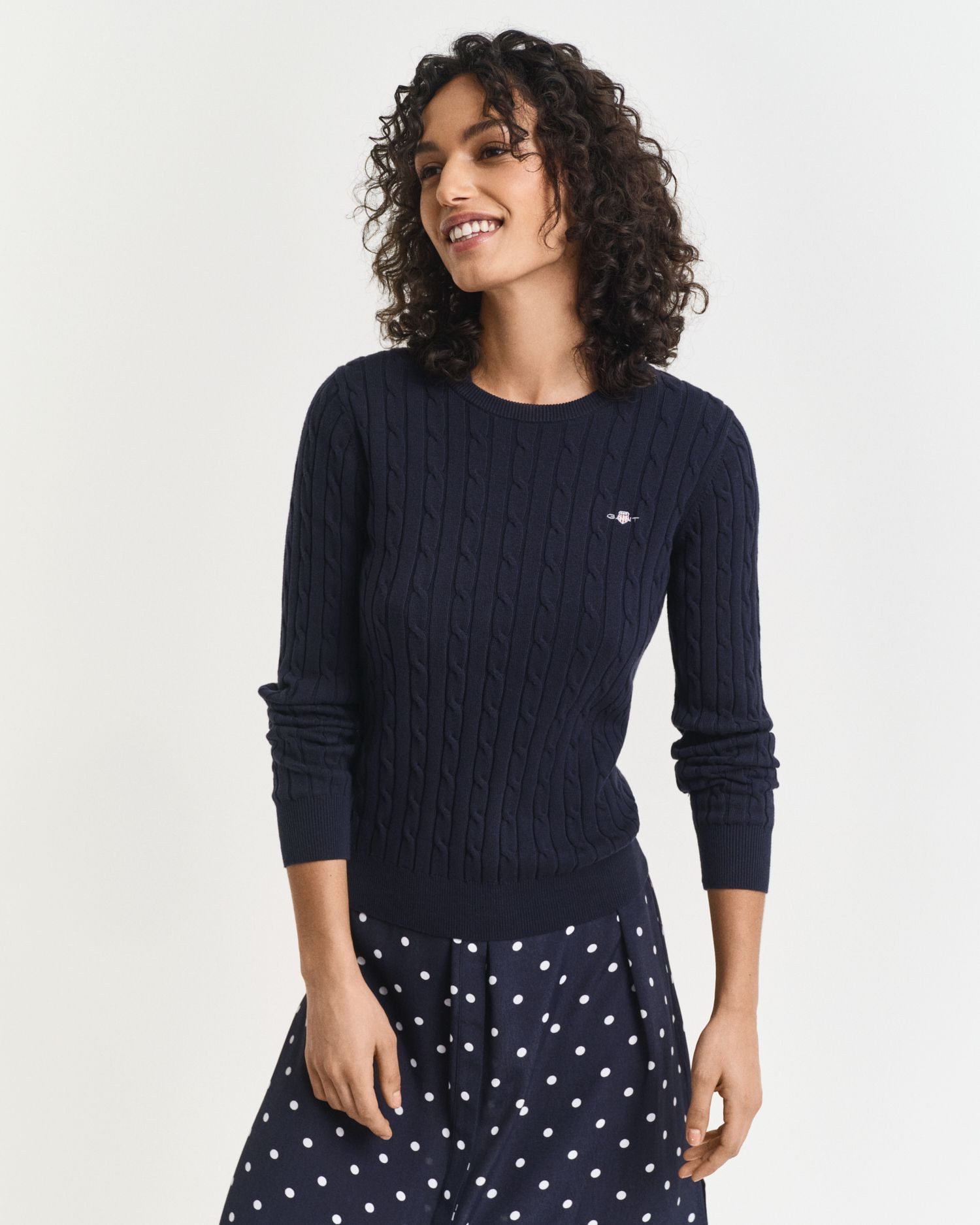 Gant Rundhalspullover günstig online kaufen