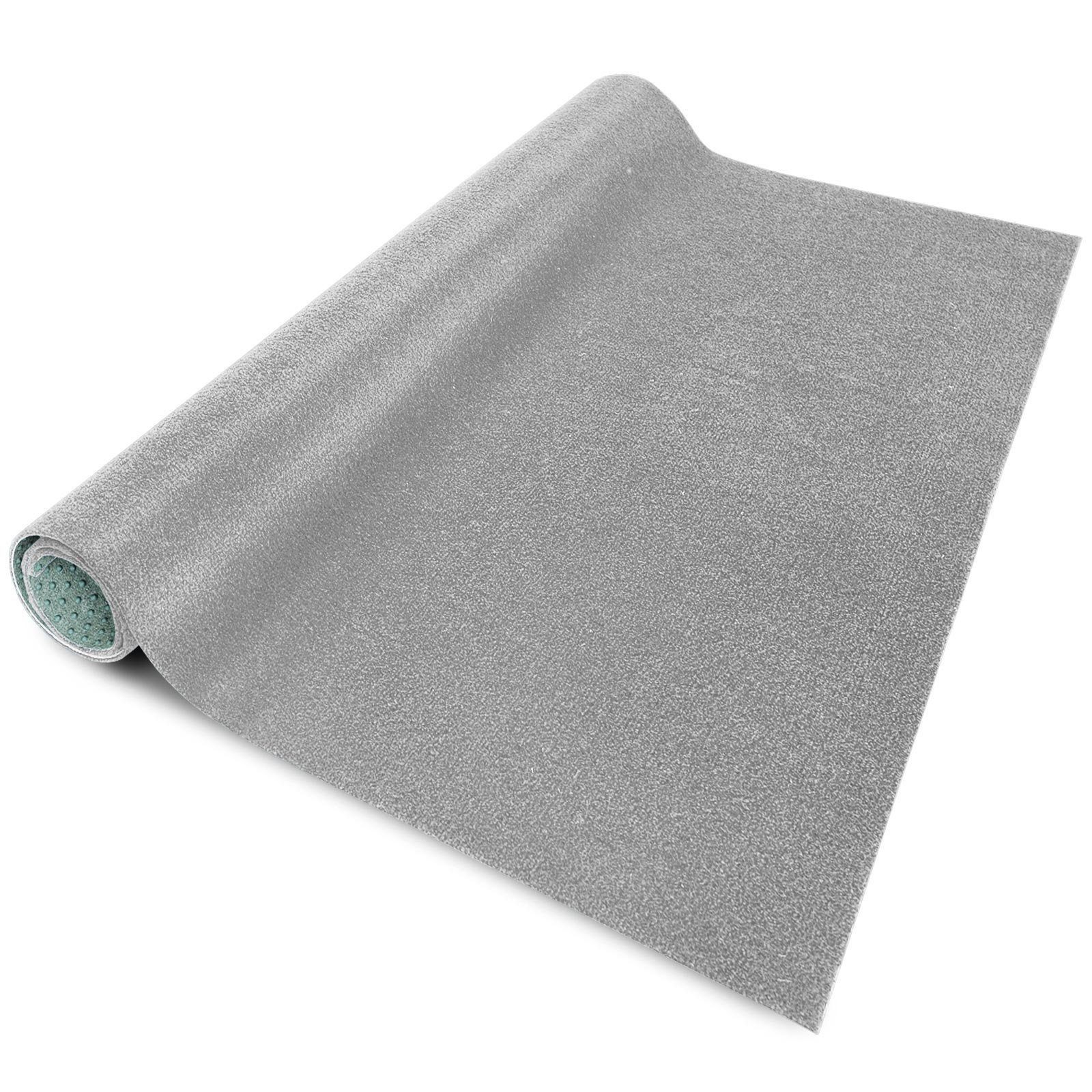 Karat Kunstrasen Brilliant Grau, Rasenteppich, verschiedene Größen, Höhe: 4 günstig online kaufen