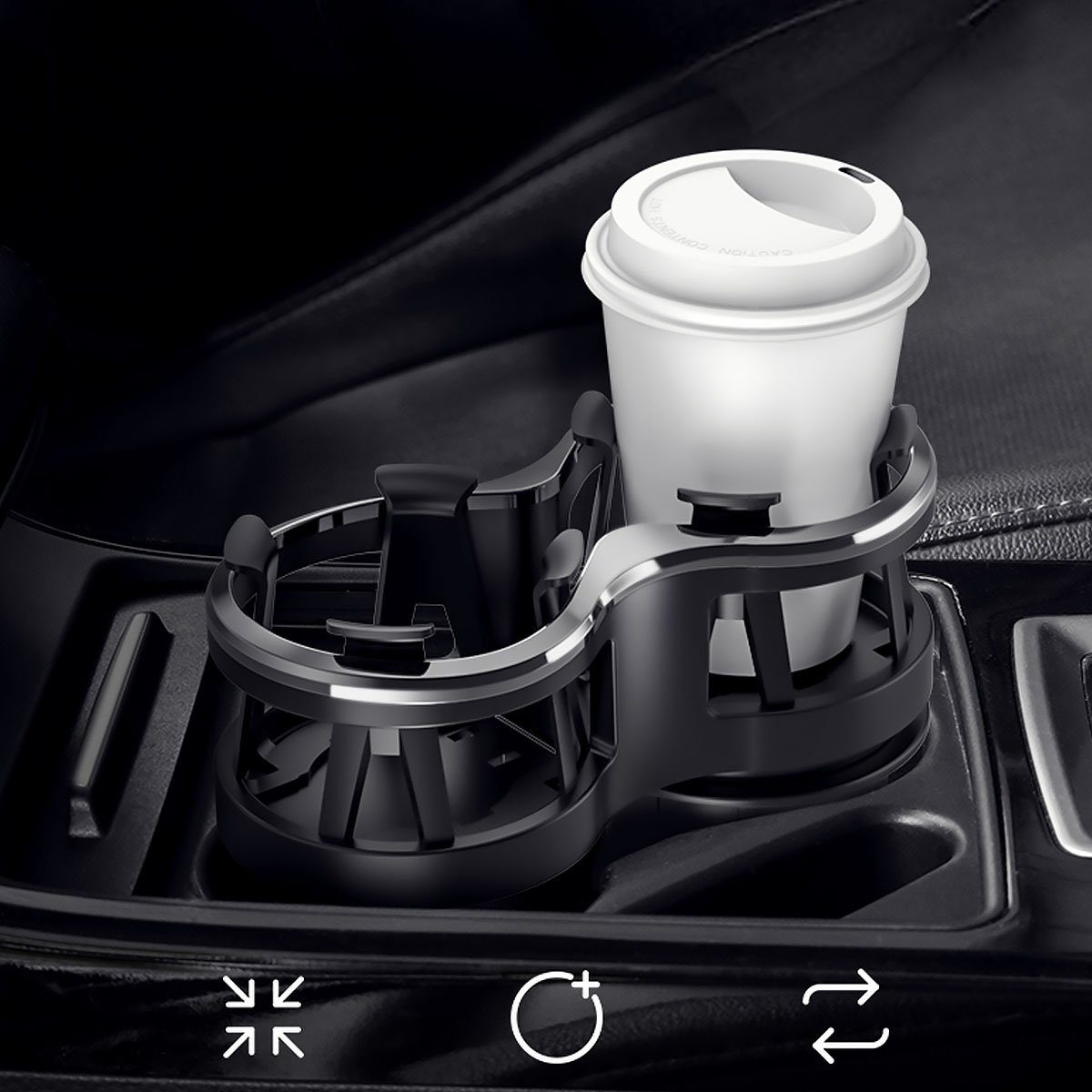 LIMITADA Auto Getränkehalterung ，Auto Getränkehalter， Universeller Cup  Holder ，Car Verstellbarer Becherhalter ，Auto Dosenhalter， Auto Getränke