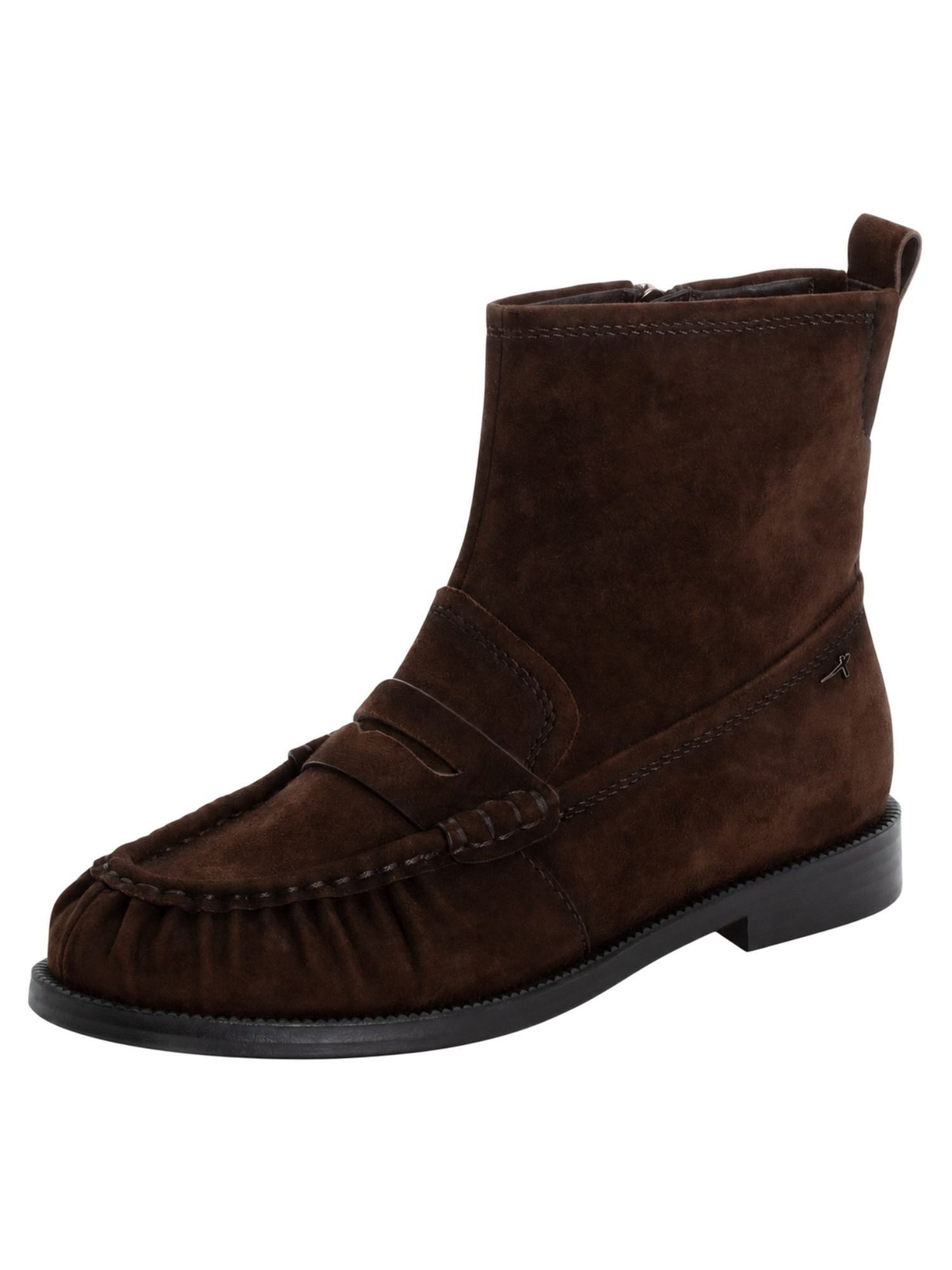 Tamaris TOUCH-IT aus Leder kein Absatz 1-25001-47 Stiefelette TOUCH-IT