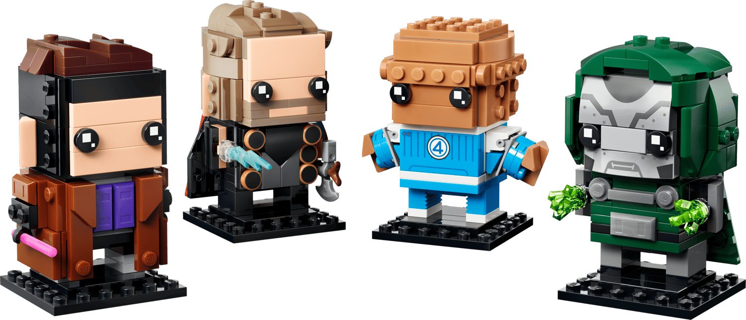 LEGO® BrickHeadz 40880 Avengers: Doomsday Helden und Bösewicht Spielbausteine, (Set, 467 St., Set)