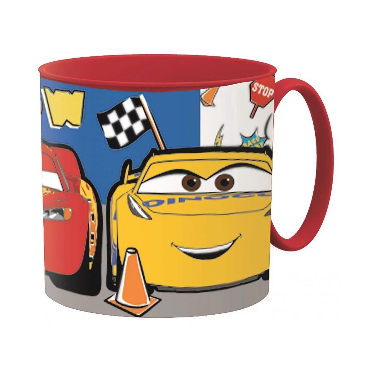 Disney Trinkflasche Disney Cars Lets Race Mikro-Tasse 265 ml