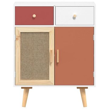 vidaXL Fächerschrank Sideboard mit Schubladen 60x30x75,5 cm Holzwerkstoff (1-St)