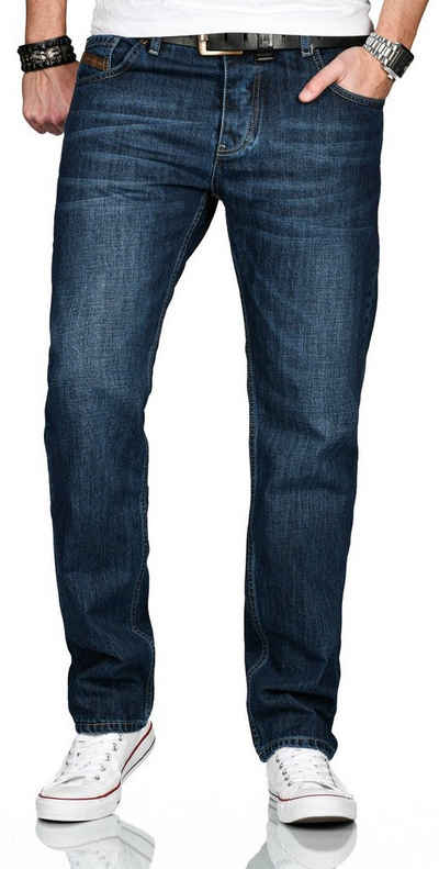 Alessandro Salvarini Straight-Jeans »ASMarco« mit geradem Bein