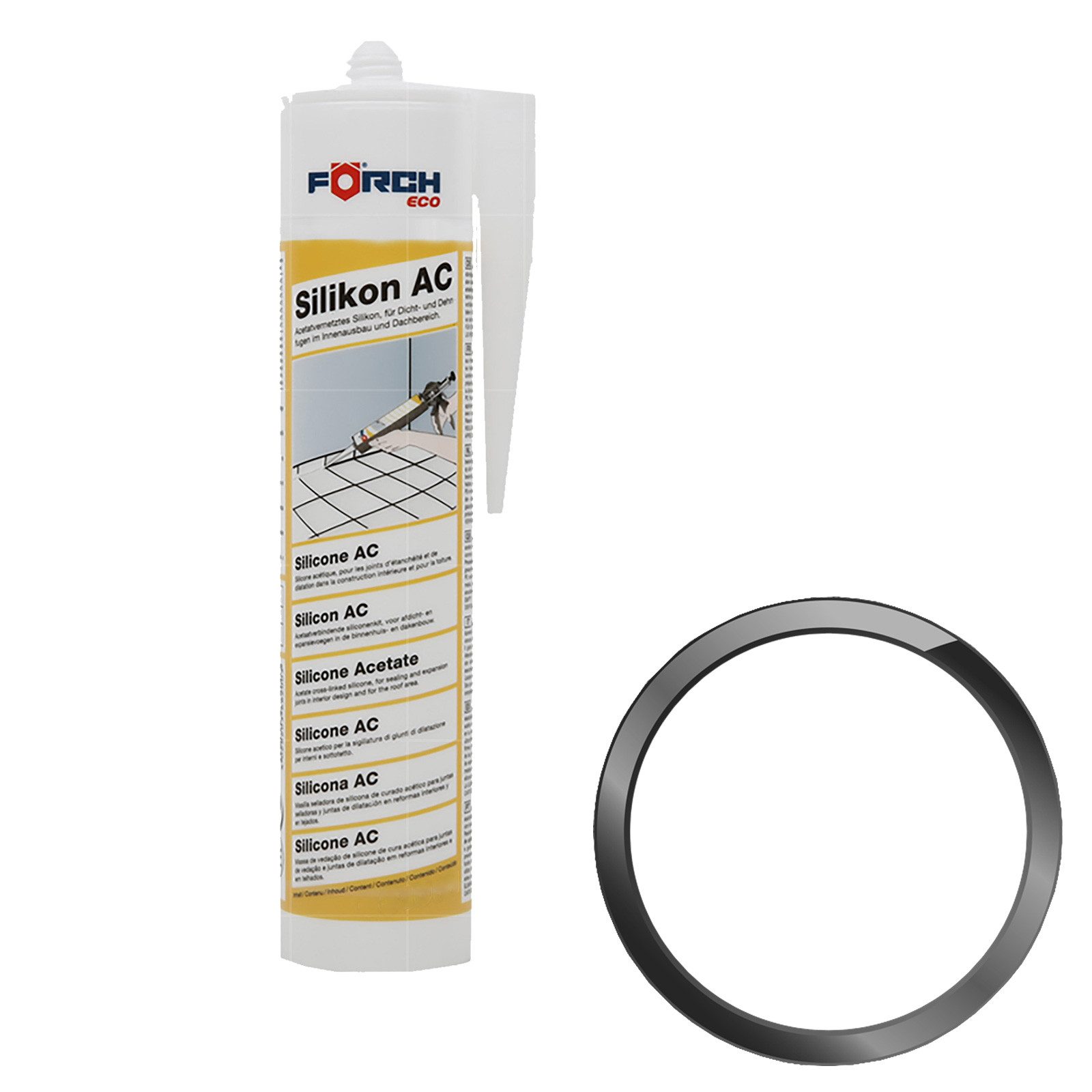 FÖRCH Silikon Silikon AC ECO - 0.31 Ltr