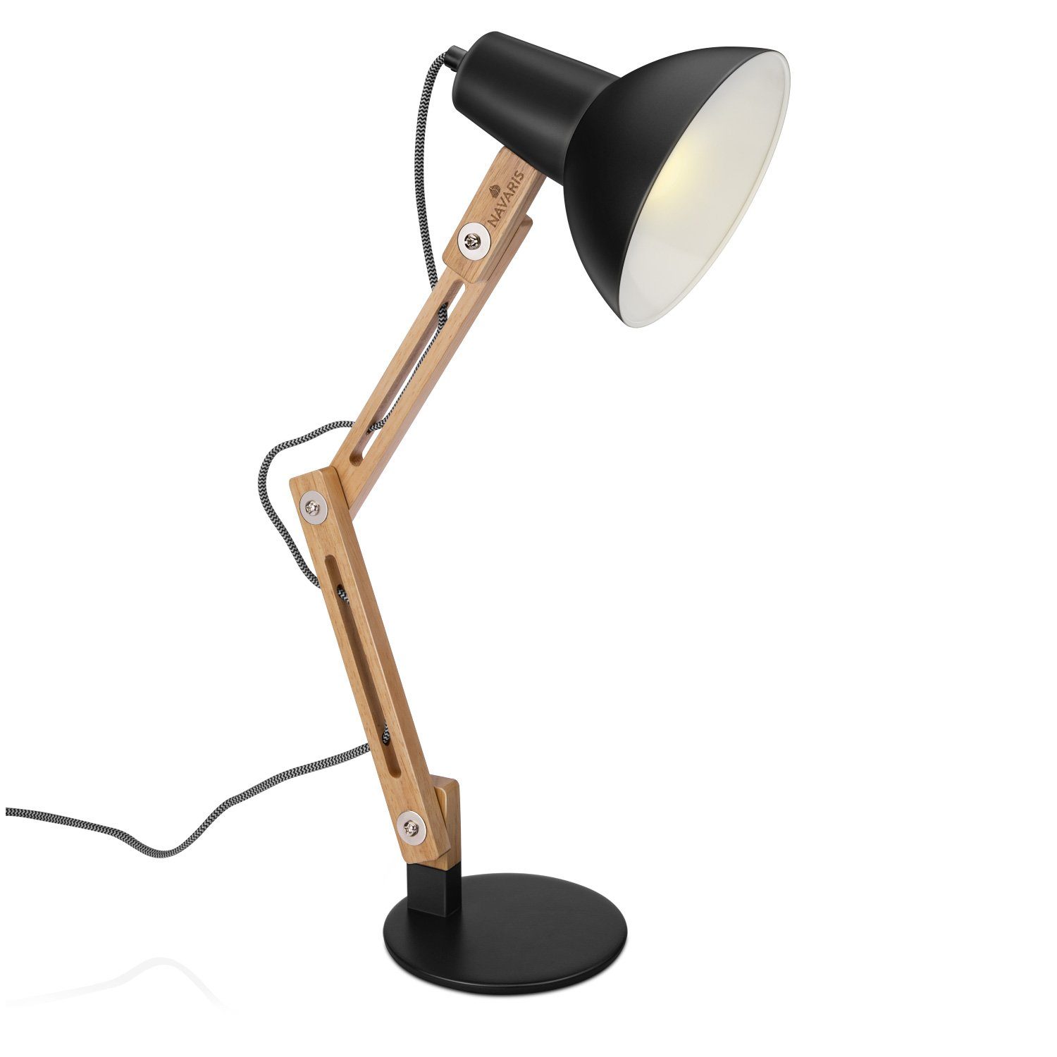Retro LED Lampe Schreibtischlampe Arbeitslampe Gelenkarm Leselampe Tischlampe 