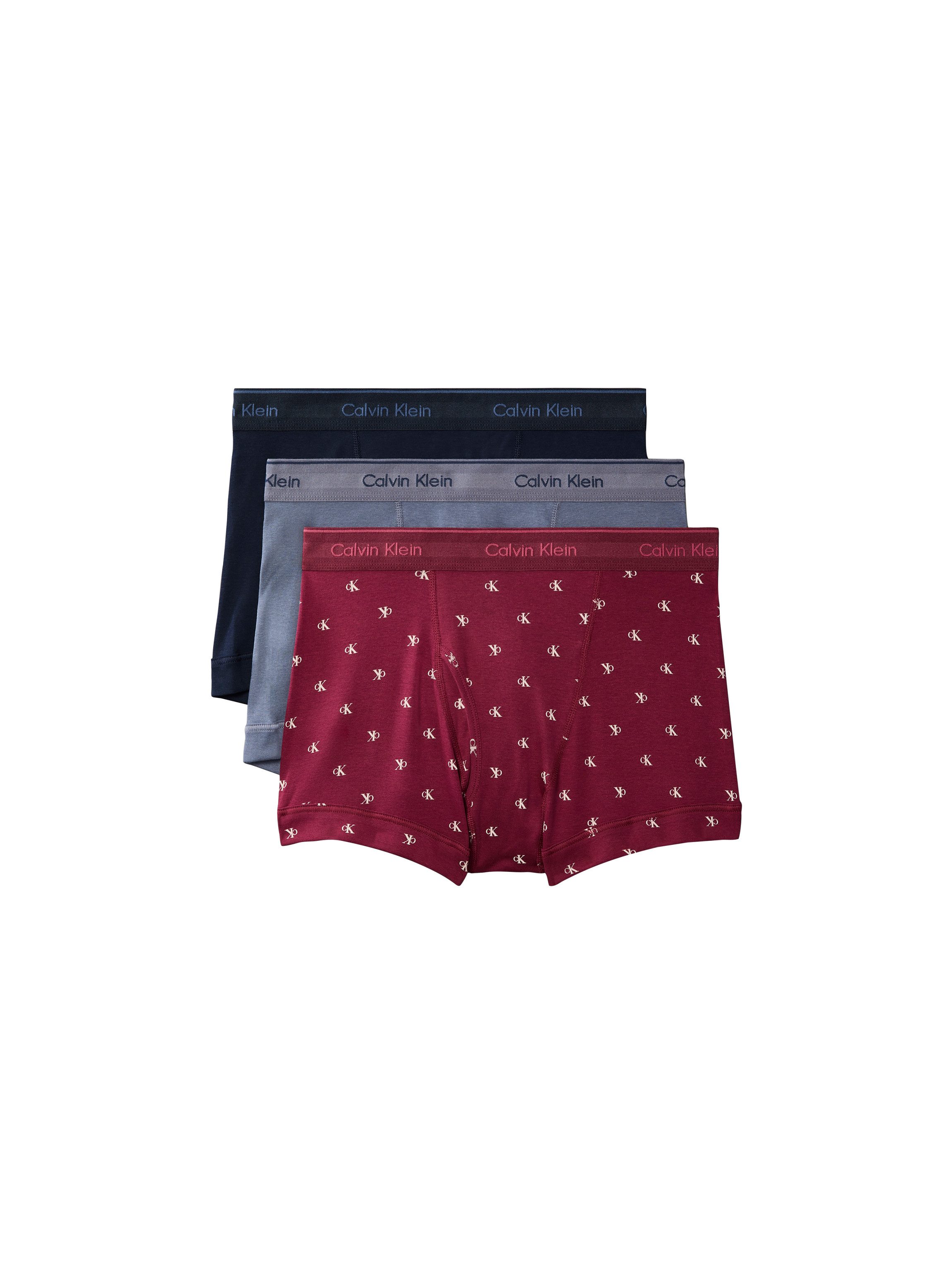 Calvin Klein Underwear Trunk TRUNK 3PK (Packung, 3er-Pack) mit Logo-Elastikbund