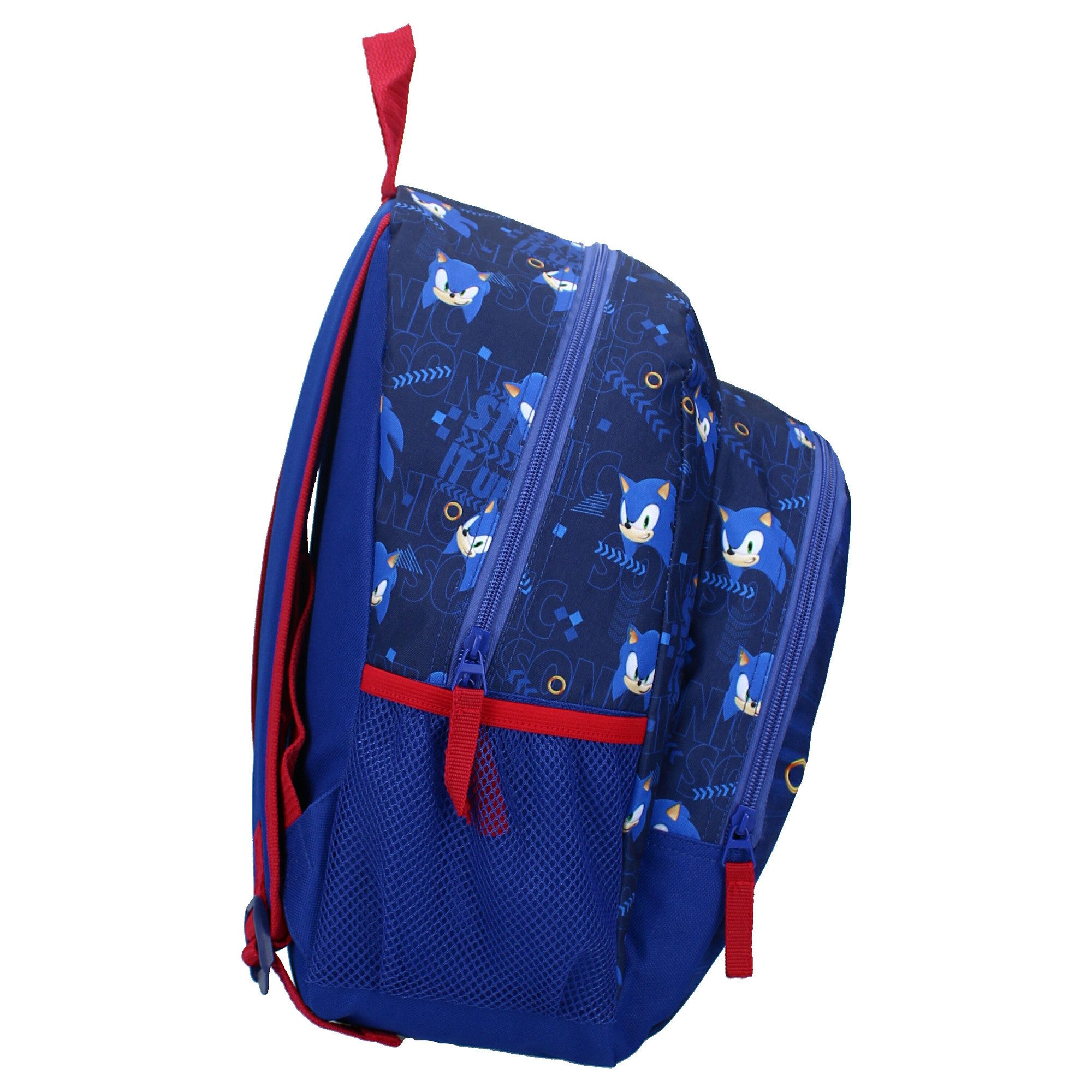 Vadobag Kinderrucksack Sonic Rucksack Jungs Mädchen Kinder Rucksack Polyester