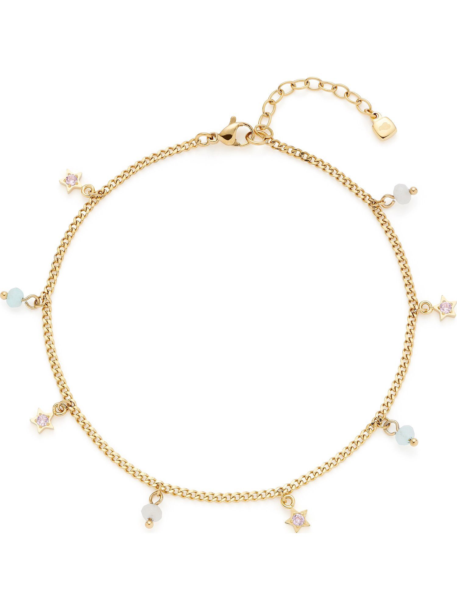 LEONARDO Fußkette Leonardo Damen-Fußkette Edelstahl