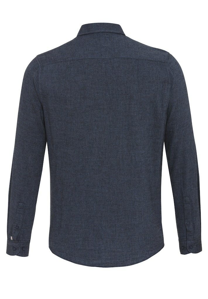 Pure Langarmshirt Knopfleisten Langarmshirt für Herren (1-tlg., keine Angabe)
