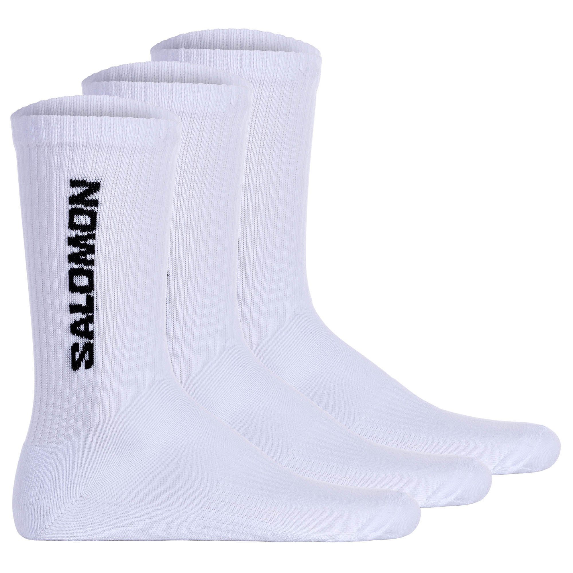 Salomon Sportsocken Unisex Socken 3er Pack Baumwolle EVERYDAY CREW 3P (Pack günstig online kaufen