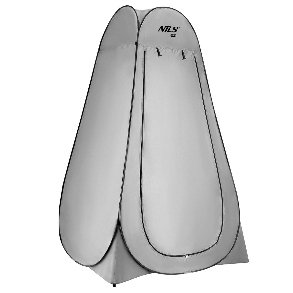 NILS CAMP Pyramidenzelt Umkleidezelt Duschzelt Toilettenzelt, Personen: 1 (Spar-Set, 1 tlg., 120x120x190 cm dicht), selbstaufrichtend, wasserdicht, UV-Schutz, blickdicht