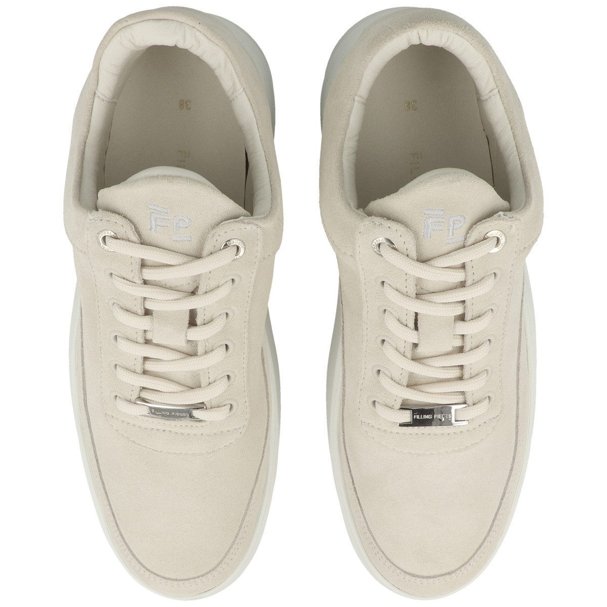 Filling Pieces Low Eva Sky Suede Damen Sneaker Turnschuhe, Sportschuhe, Freizeitschuhe, Halbschuhe, Schnürschuhe
