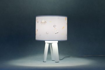 ONZENO Tischleuchte Foto Cosmic 22.5x17x17 cm, einzigartiges Design und hochwertige Lampe