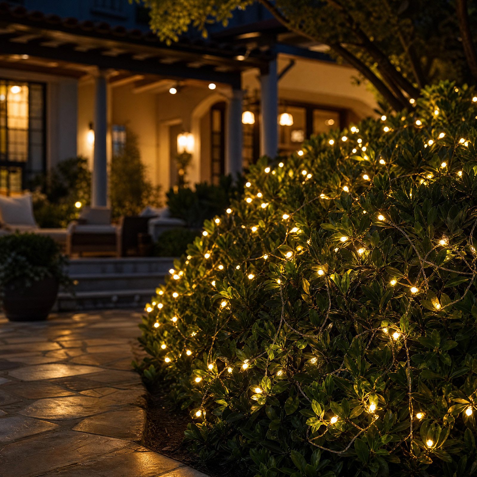 Salcar LED Solarleuchte 10m/20m LED Solar Lichterkette Außen Wasserdicht Solarlichterkette, warmweiß, Lichterkette für Garten Balkon, Solar Kupferdraht Lichterkette 10m