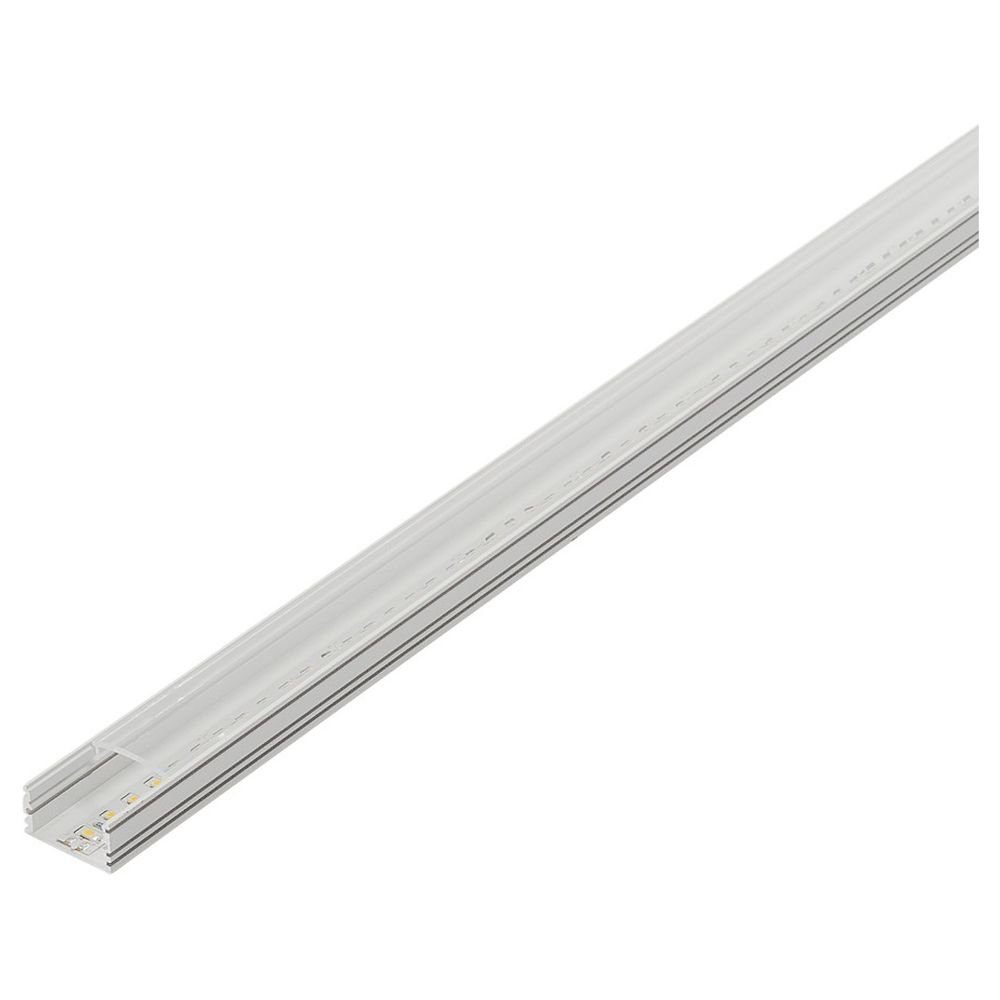 SLV LED-Stripe-Profil Abdeckung, für LED m, Profilelemente Linear-Profil transparent, 1-flammig, Glenos 2 Streifen 2713