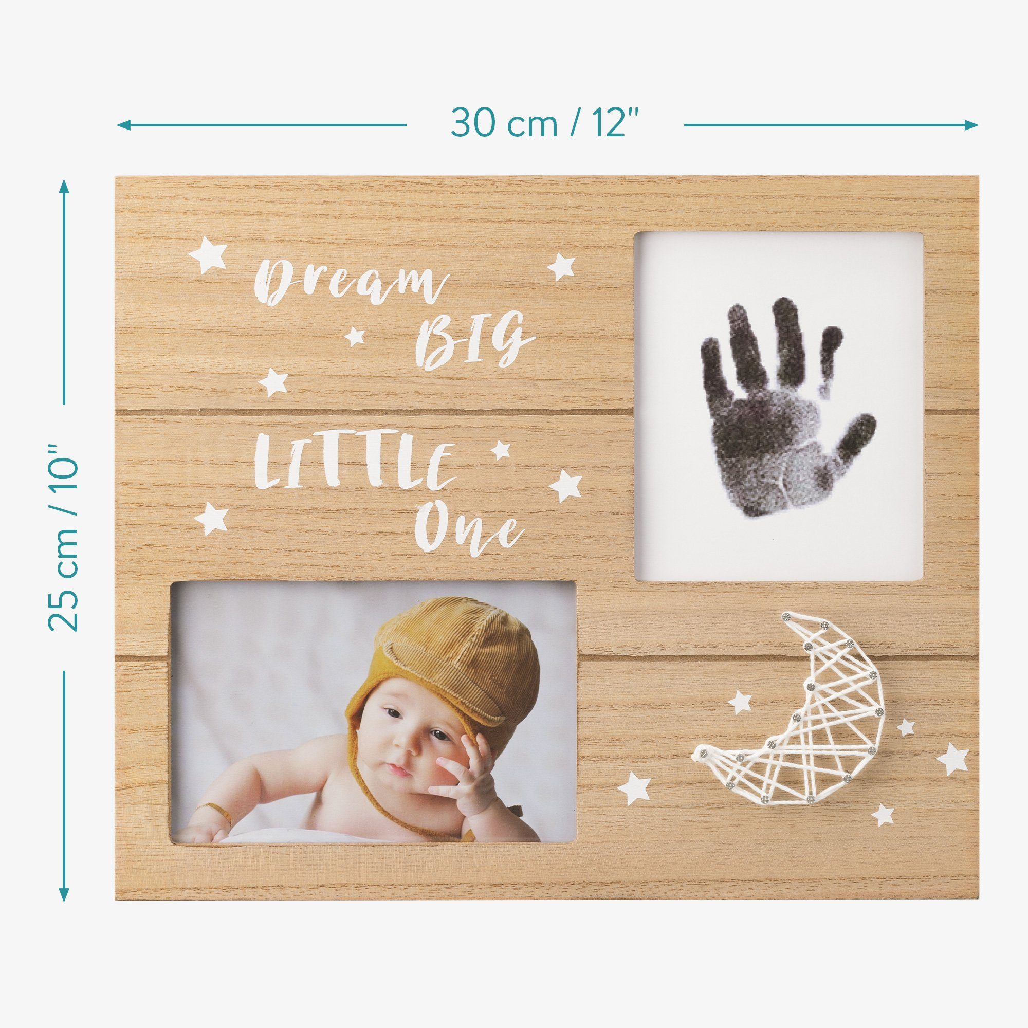 - Abdruckset und Hand- Navaris Fußabdruck Baby für Bilderrahmen Bilderrahmen Collage