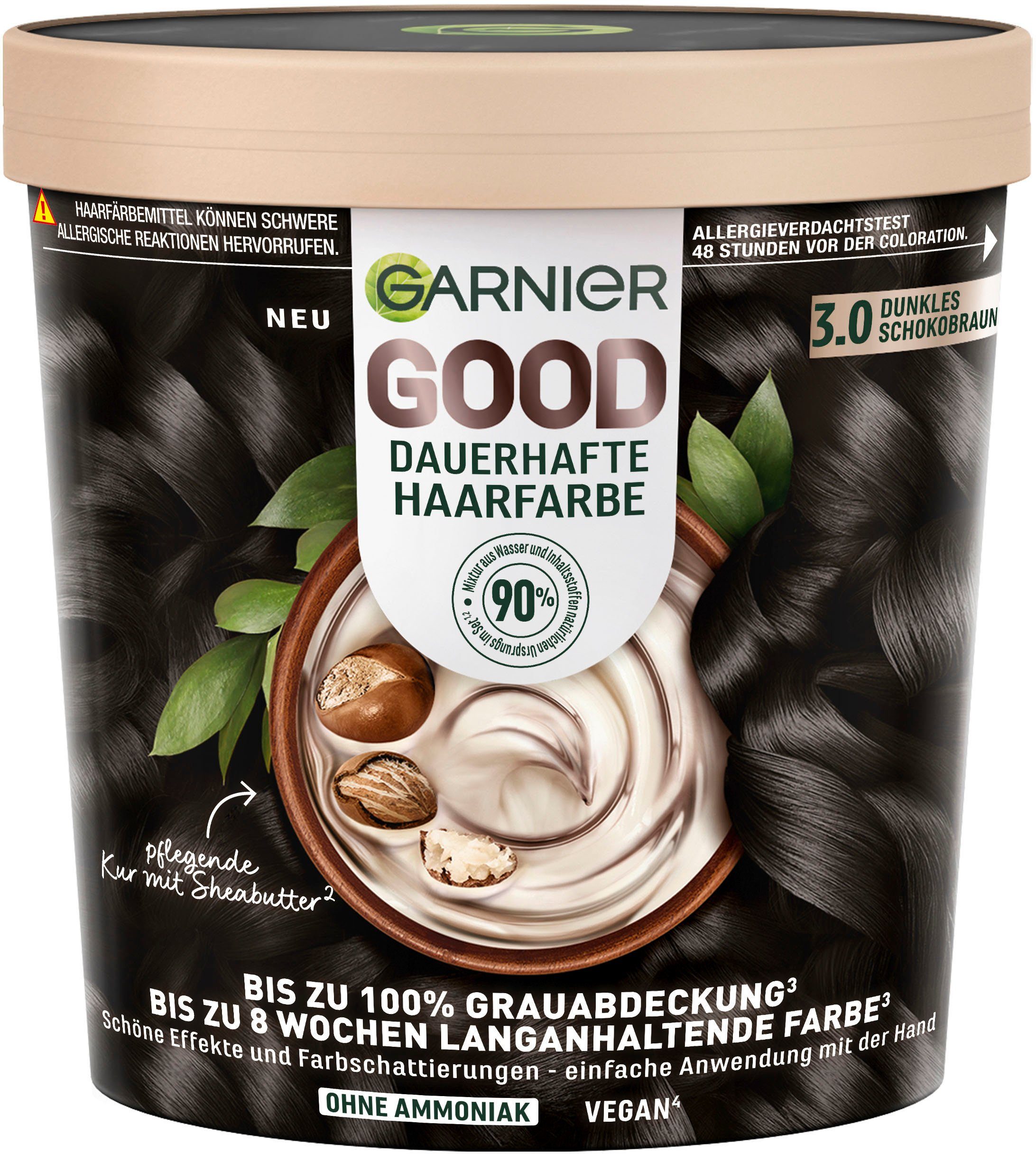 GARNIER Coloration Garnier GOOD Dauerhafte Haarfarbe, mit pflegender Formel