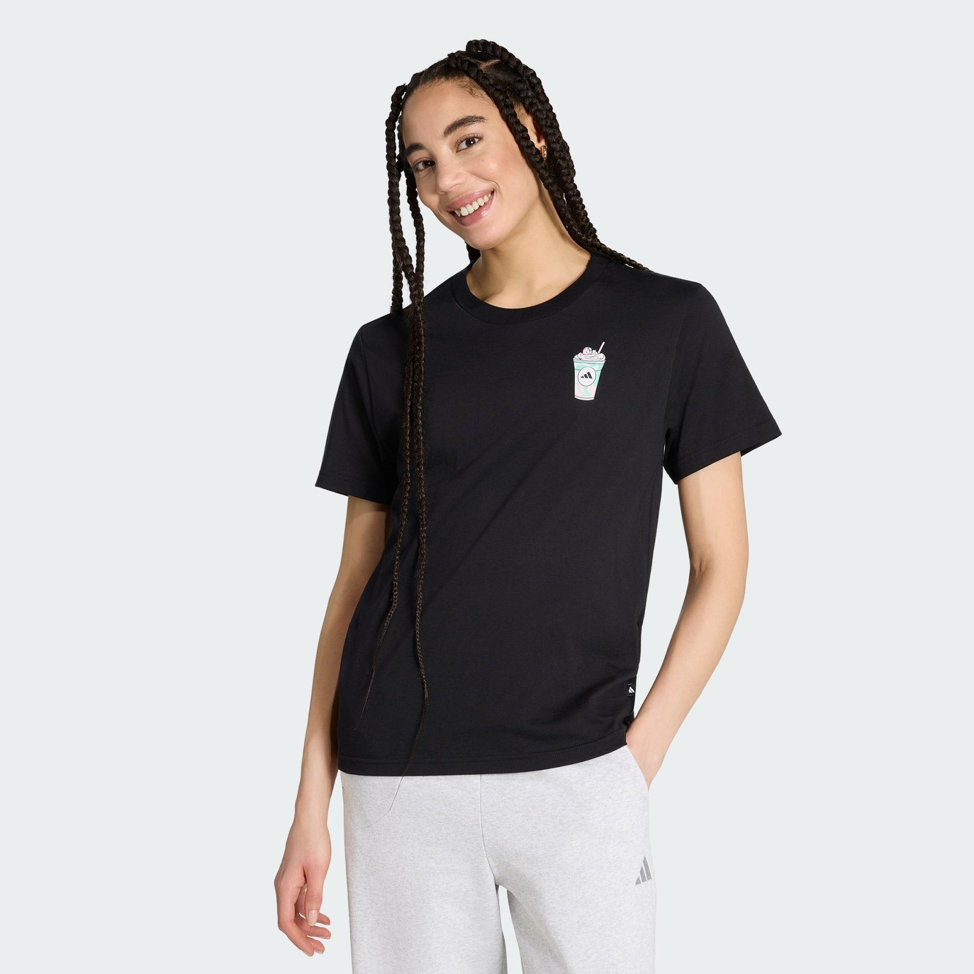 adidas Sportswear T-Shirt FOOD REGULAR GRAFIK T-SHIRT (1-tlg)
