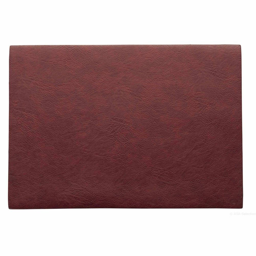 ASA SELECTION Platzset vegan leather Rosewood günstig online kaufen