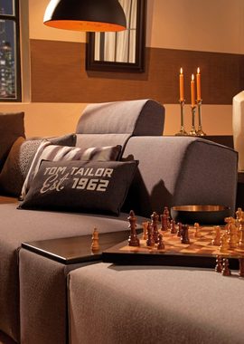 TOM TAILOR HOME Tischelement ELEMENTS, Tischplatte schwarz, als Couchtisch oder Sofaelement einsetzbar