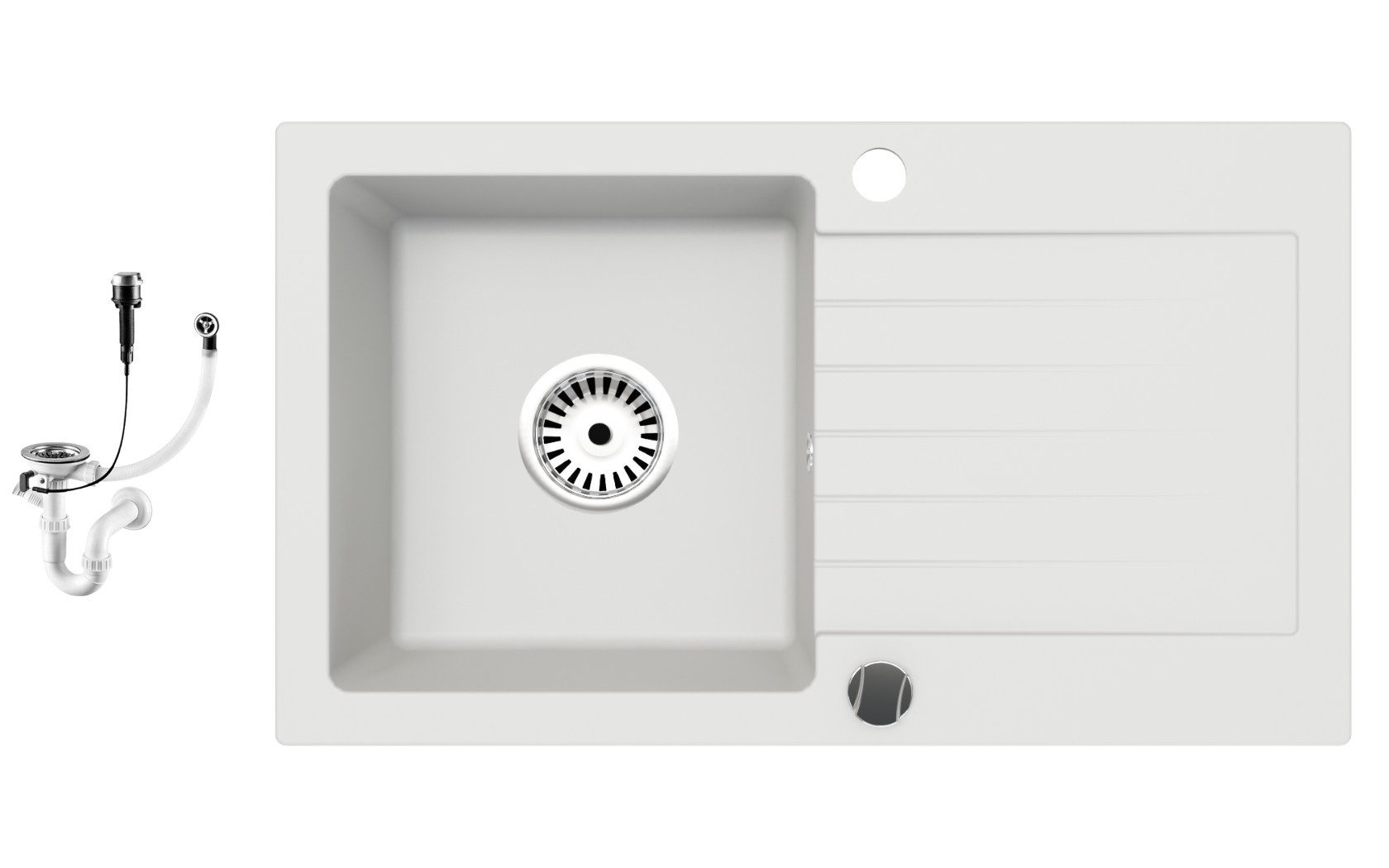 Faizee Möbel Granitspüle Faizee Home, Graniteinbauspüle günstig online kaufen