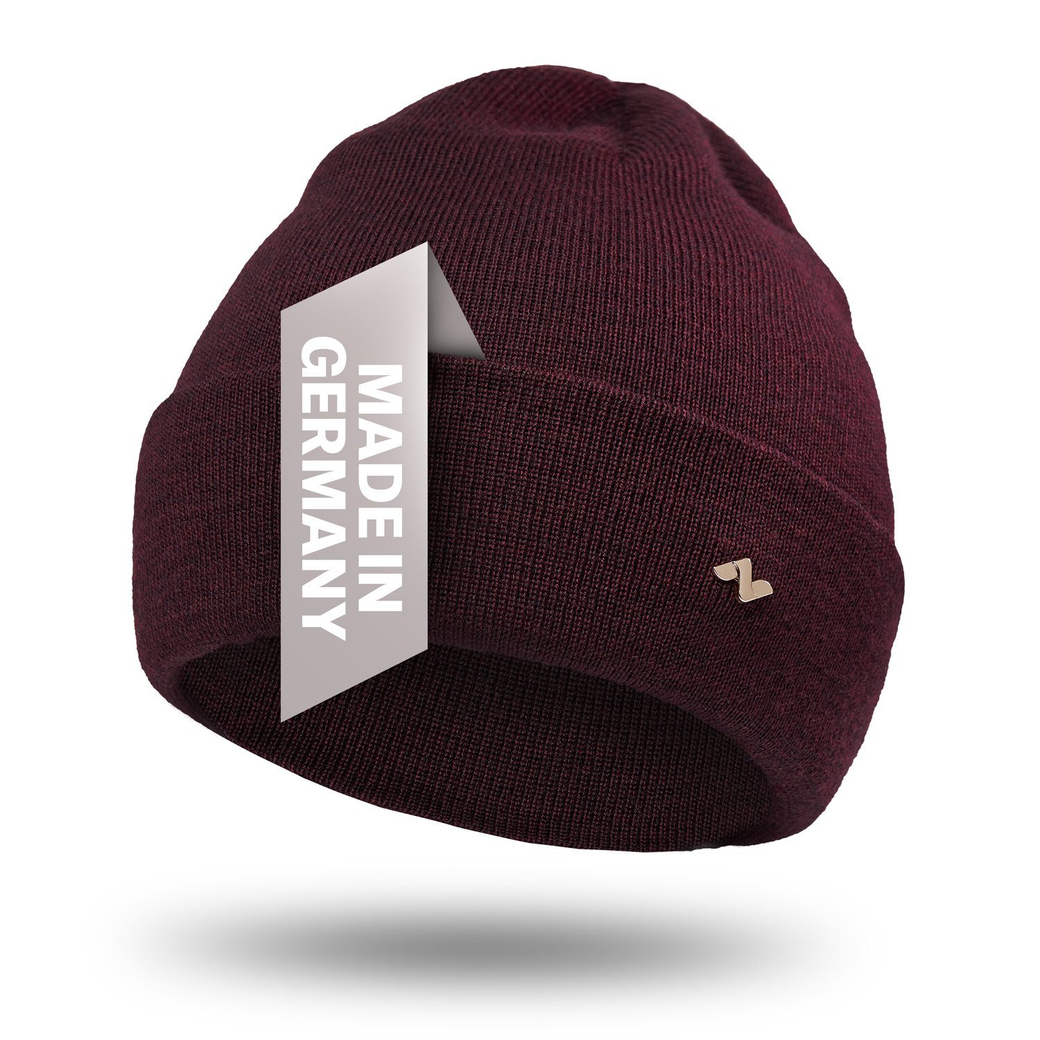 NYTTED® Beanie - 100% Merino-Wolle - Made in Germany - Wintermütze für Herren & Damen