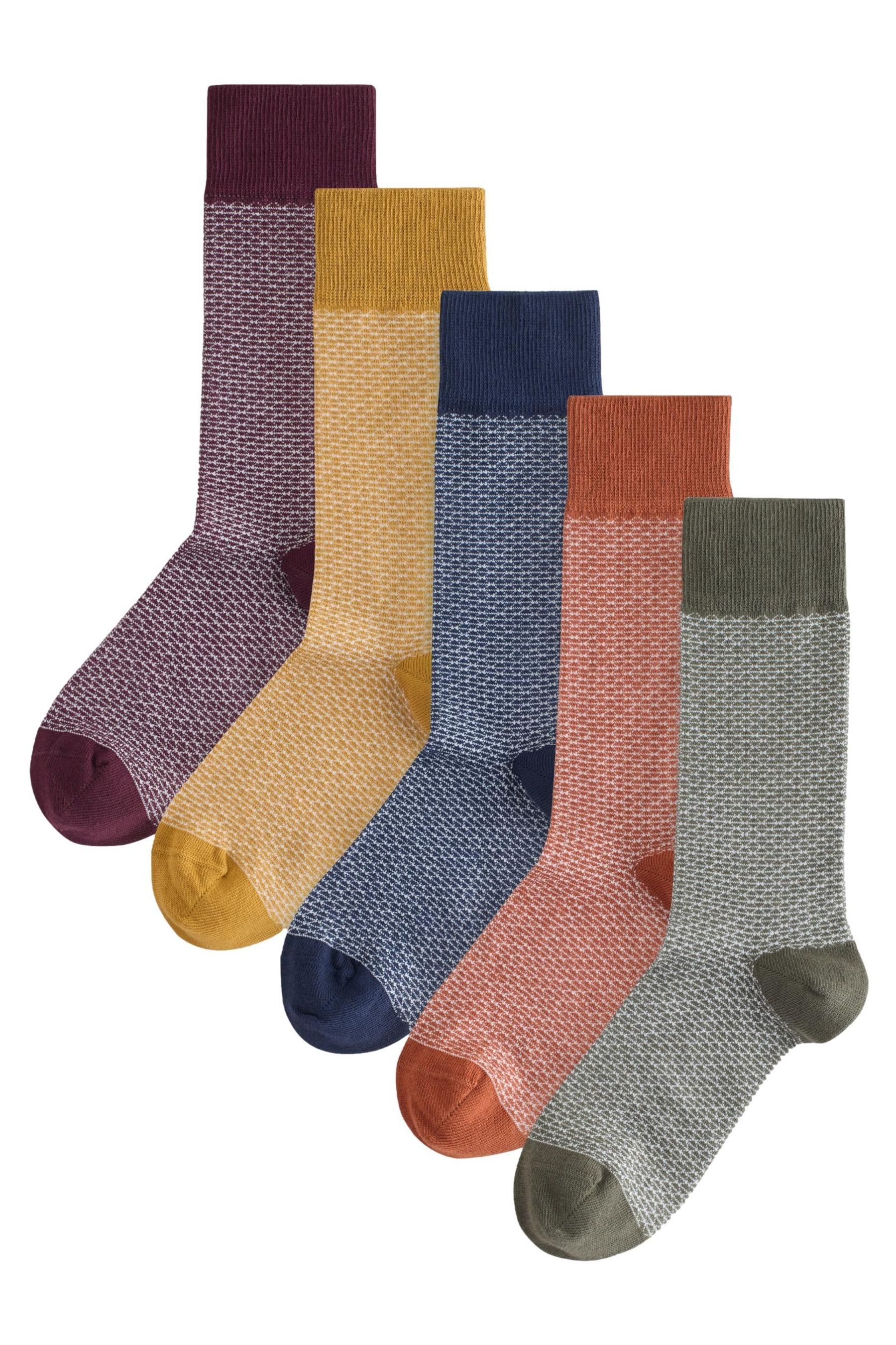 Next Kurzsocken Gemusterte Socken, 5er-Pack (5-Paar) günstig online kaufen