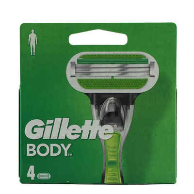 Gillette Rasierklingen Body 4 er Klingen